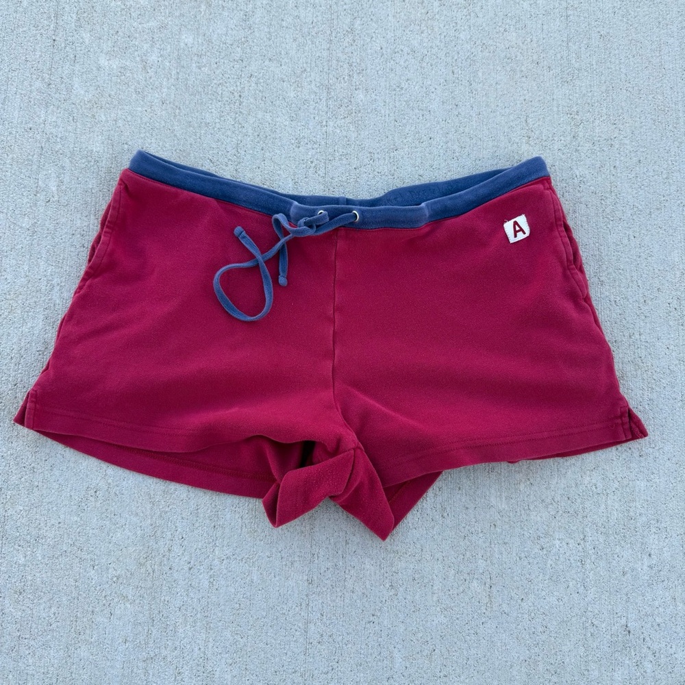 Y2K American Eagle Outfitters Red Lounge Shorts Small